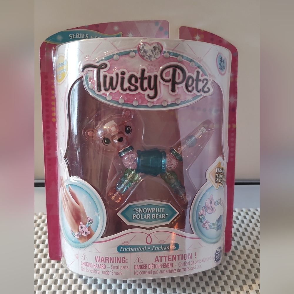 Twisty Petz Series 2 Bracelet Snowpuff Polar Bear Enchanted Spin Master Authenti